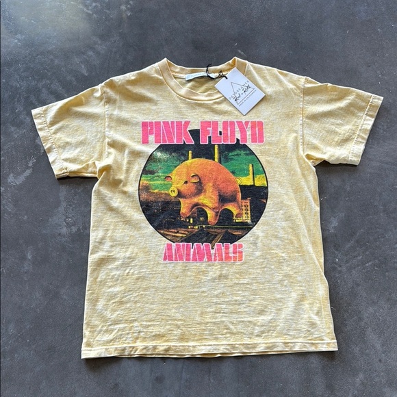 Daydreamer Pink Floyd Animals Yellow Shirt - Picture 3 of 8
